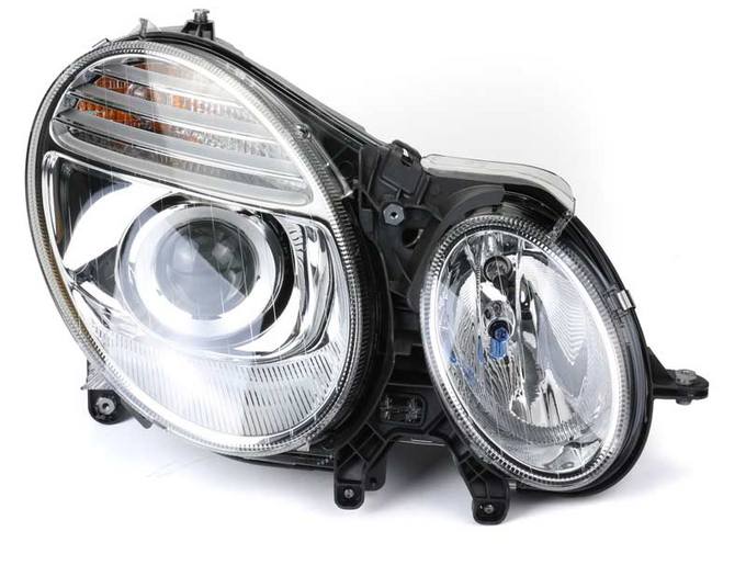 Mercedes Headlight Assembly - Passenger Side (Halogen) 211820346164 - Hella 009260061